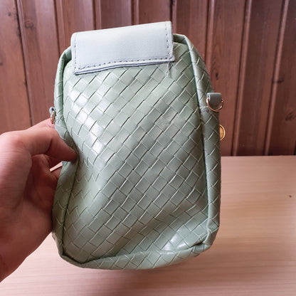 Green Pu leather bag  for Ladies #8580