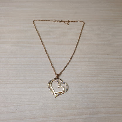 Heart Pendant Necklace #8546