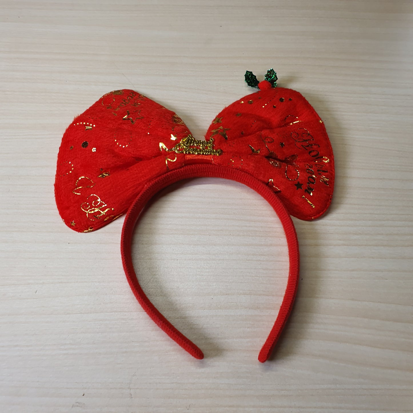 Christmas bow headband #4565 Series 8