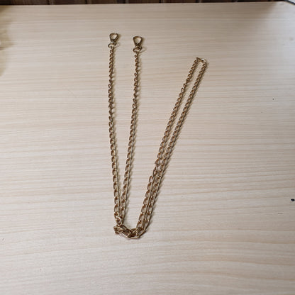 Gold metal chain strap #8654