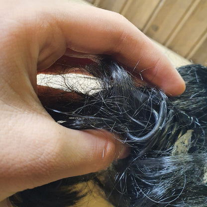 Hair Clip with Hairs #8549