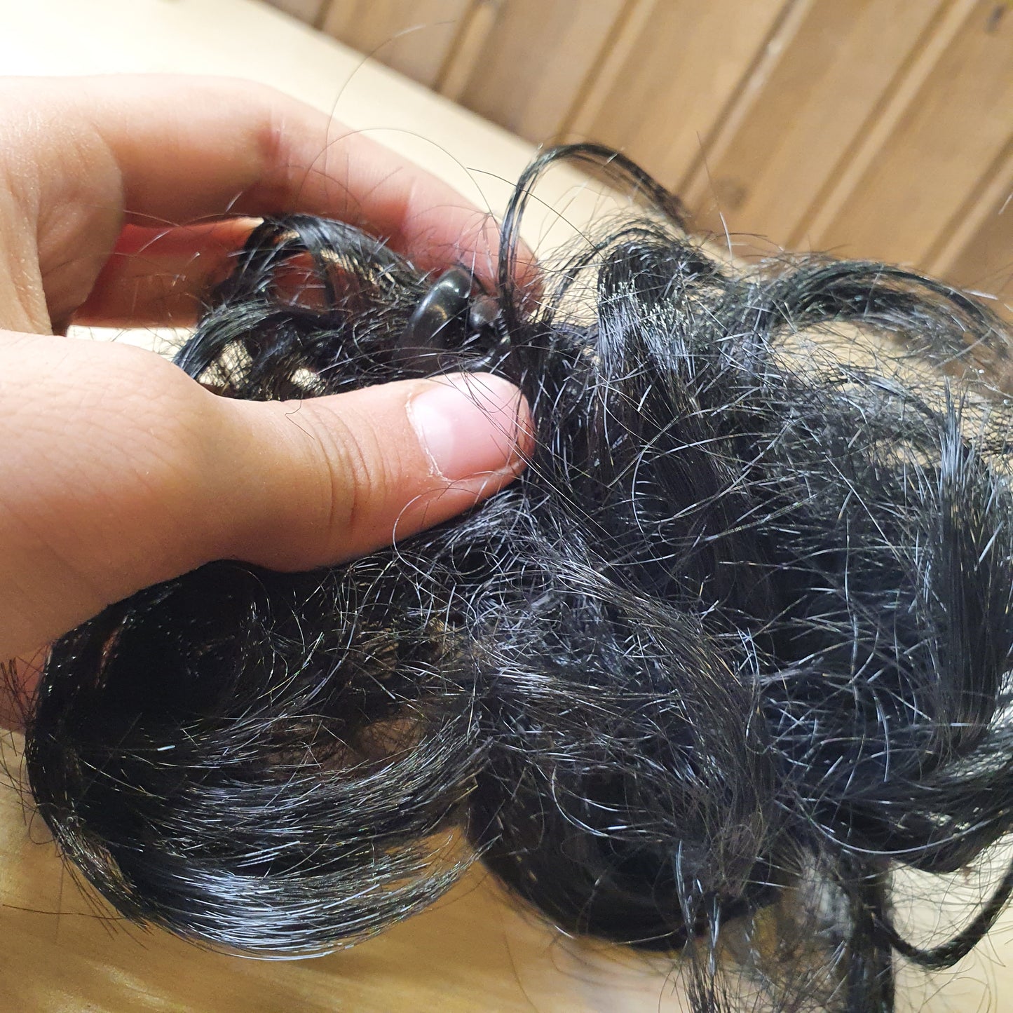 Hair Clip with Hairs #8549