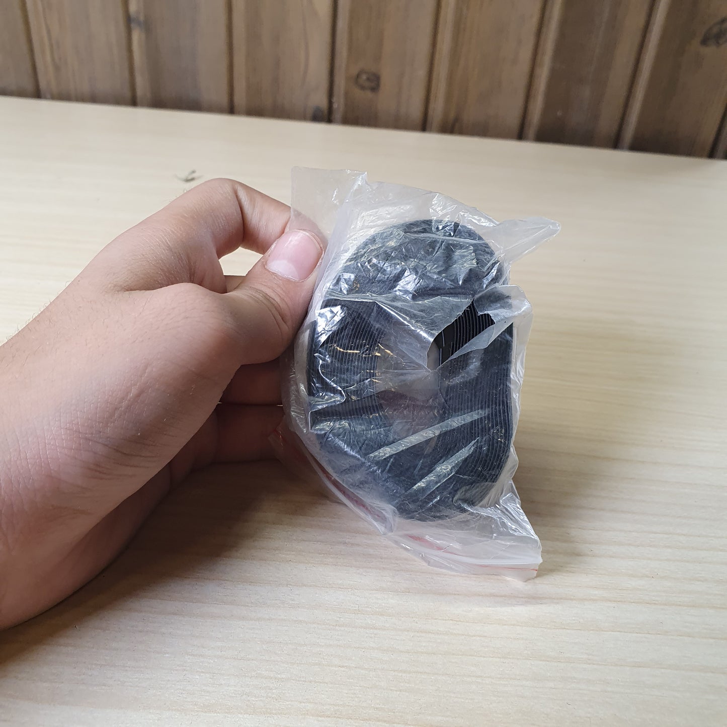 Flexible black rubber weather stripping or seal tape #8278