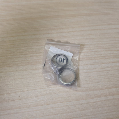 Rings Pack Of 2 Size 10#8614
