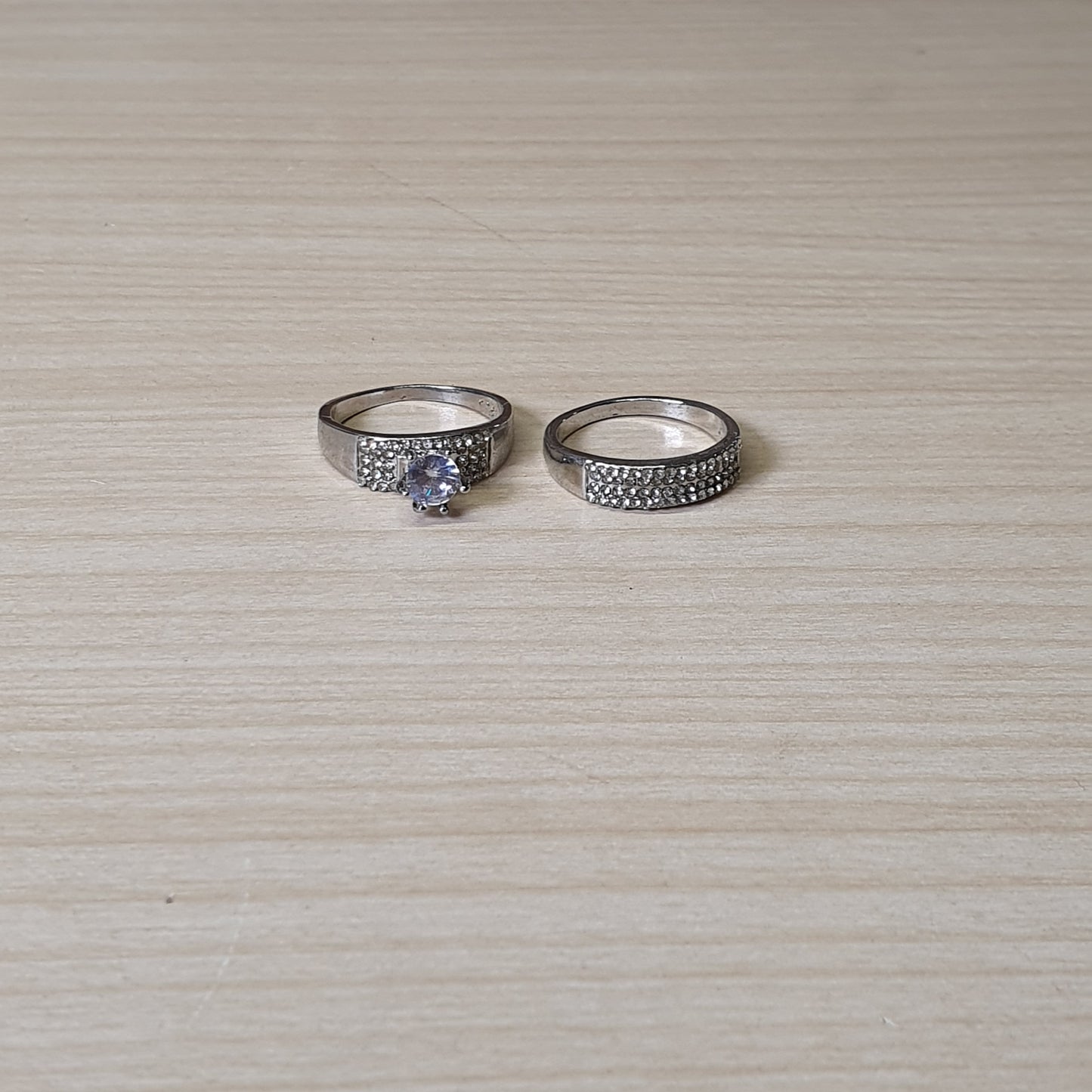 Rings Pack Of 2 Size 10#8614