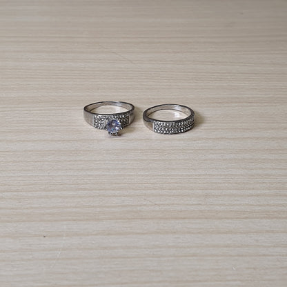 Rings Pack Of 2 Size 10#8614