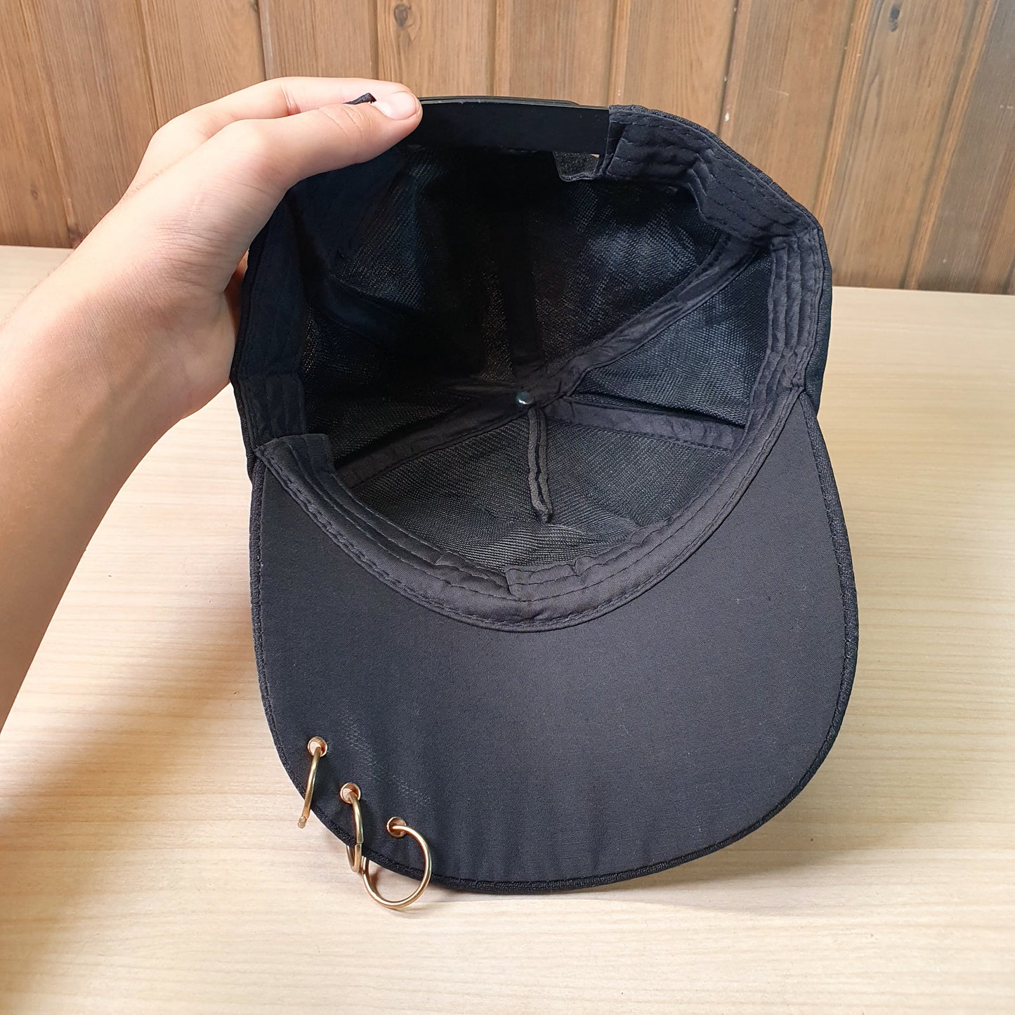 Butterfly Colorful Full Crystal 3D Trucker Hat Cotton Shiny Metal Rings  #9084