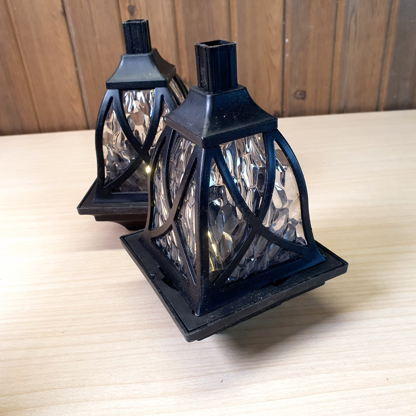 Black Solar Garden Lights  #9072
