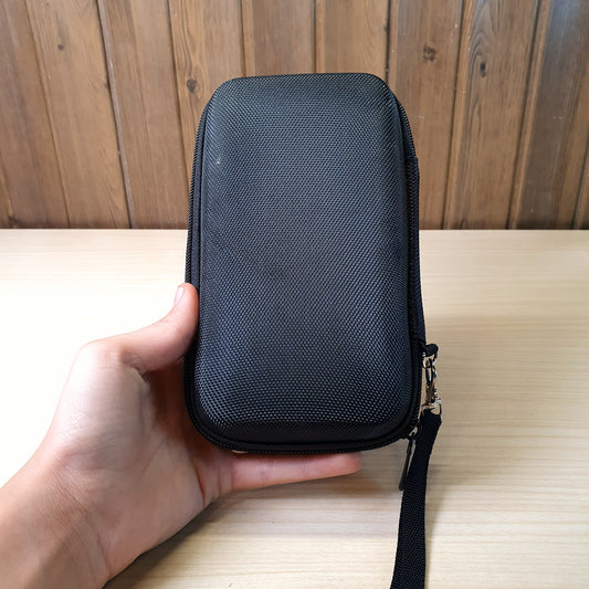 Zippered, hard-shell EVA case #9123