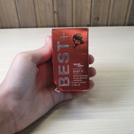 BEST+ Dust It Mattifying Powder designed to provide instant hair volume and oil control.  #9137