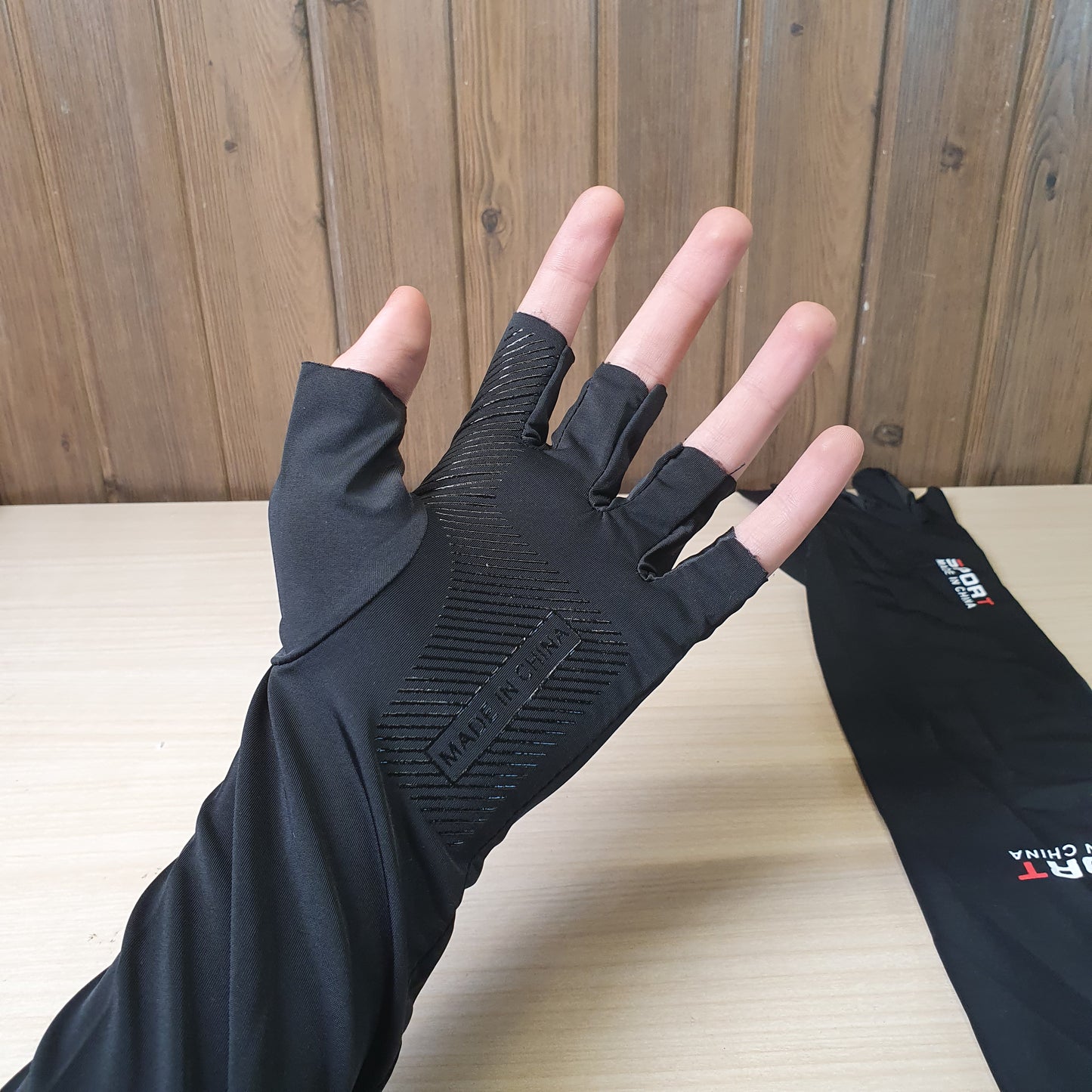 long sleeve sunscreen gloves #9263