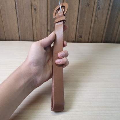 Brown Next leather belt #9160