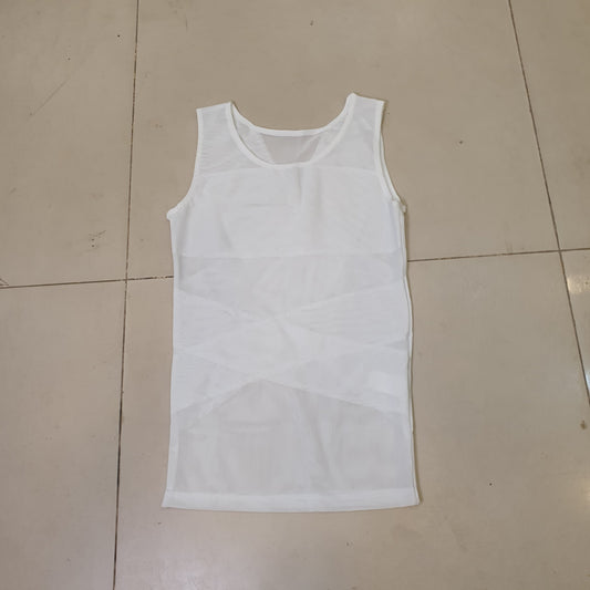 Fitto Compression Shirt, Body Shaper, Slimming Undershirt Size Medium ,  #9243