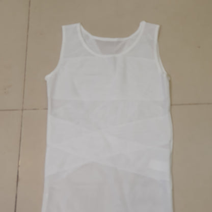 Fitto Compression Shirt, Body Shaper, Slimming Undershirt Size Medium ,  #9243