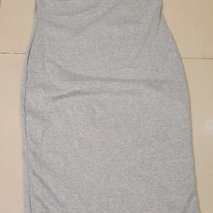 Summer Women Dresses Knee-Length Shinny Casual Short Sleeve Bandage Bodycon Sheath Dress  #8404