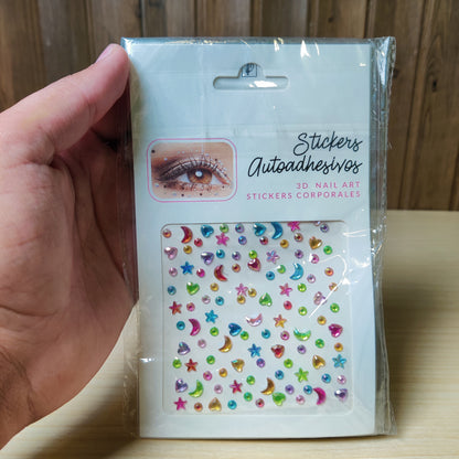 3D Nail Art Stickers #254