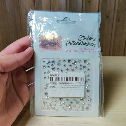 3D Nail Art Stickers #254