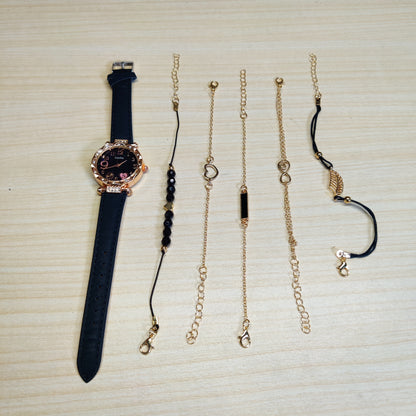 Girls Watch with 5 bracelets #831