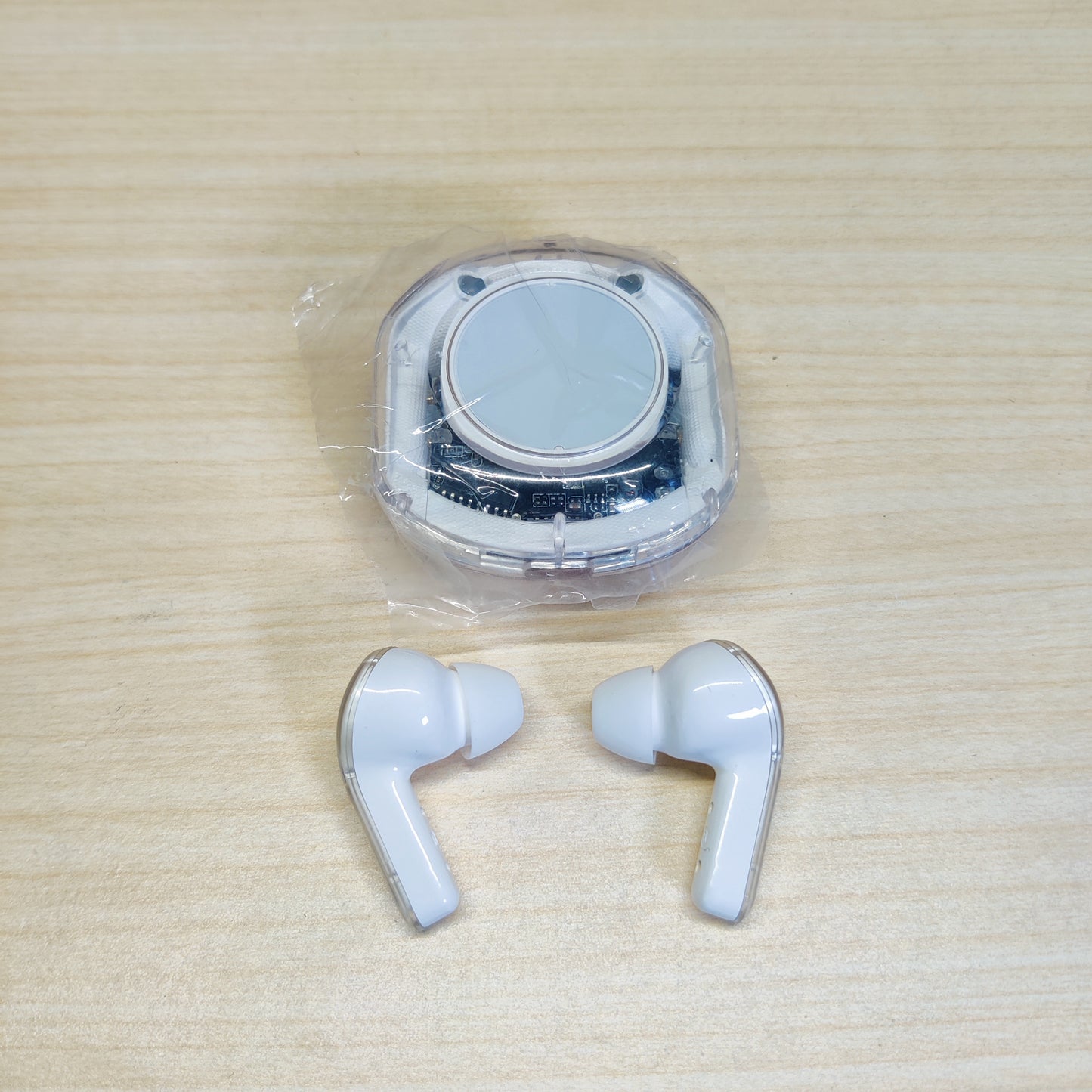 white Earbuds#837