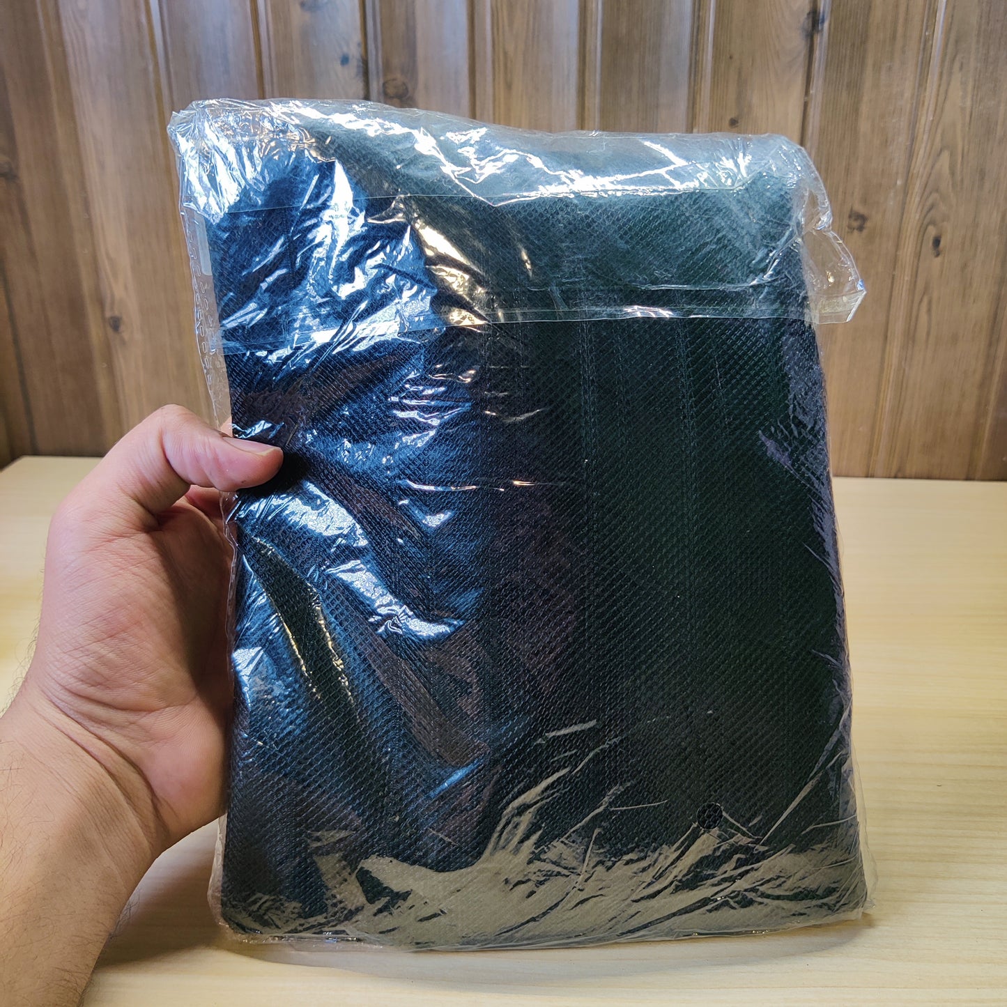 magnetic mesh curtain designed to act as a door screen for insects#1436