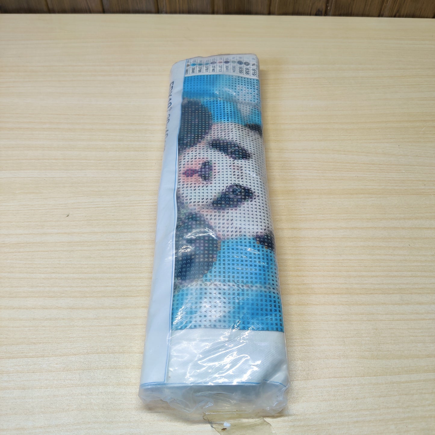 DIY 5D diamond painting kit featuring a panda design.#1055