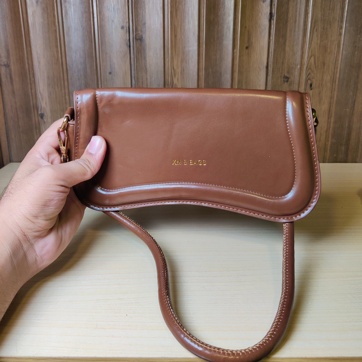 Ladies Bag Brown #1022