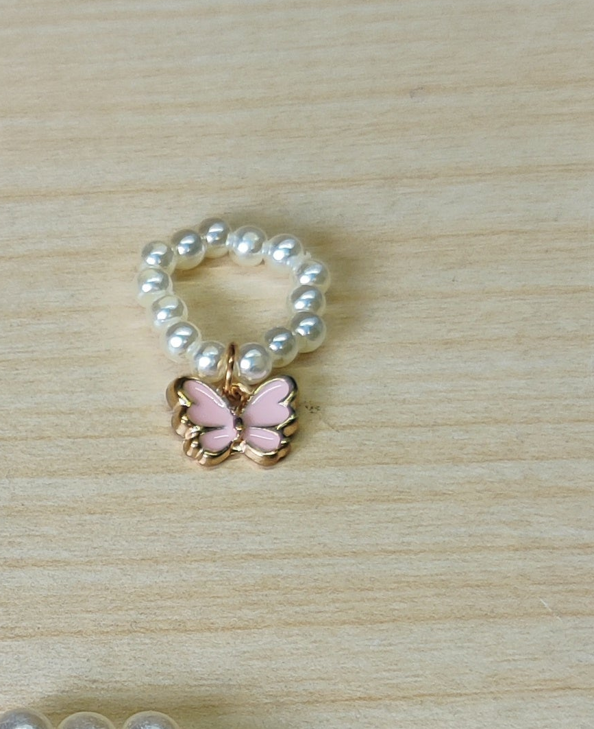 Butterfly Watch bracelet and chain Set #1844