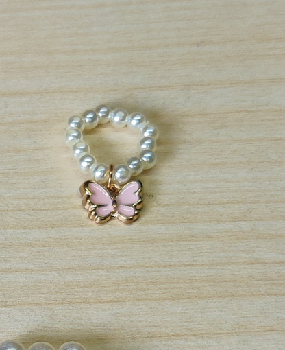 Butterfly Watch bracelet and chain Set #1844