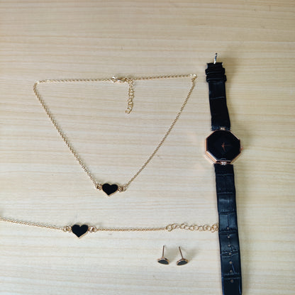 Watch Black Set #1644