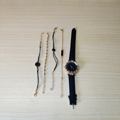 Watch Set With 5 Bracelets #2335