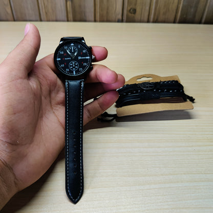 Watch With Bracelet Set #2314