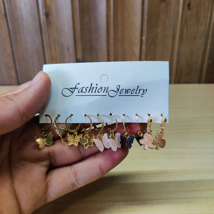 Fashion Earrings Butterfly #2068/1