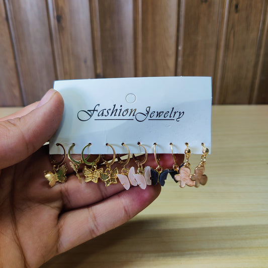 Fashion Earrings Butterfly #2068/1
