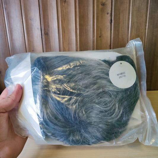 Grey Black Hair Wig #2195