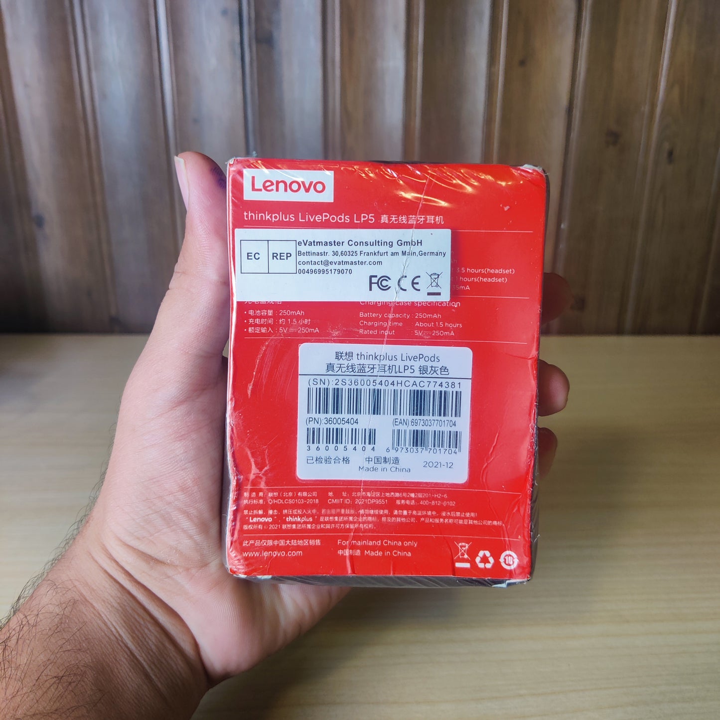 Lenovo Thinkplus LP5 Airpods #2189