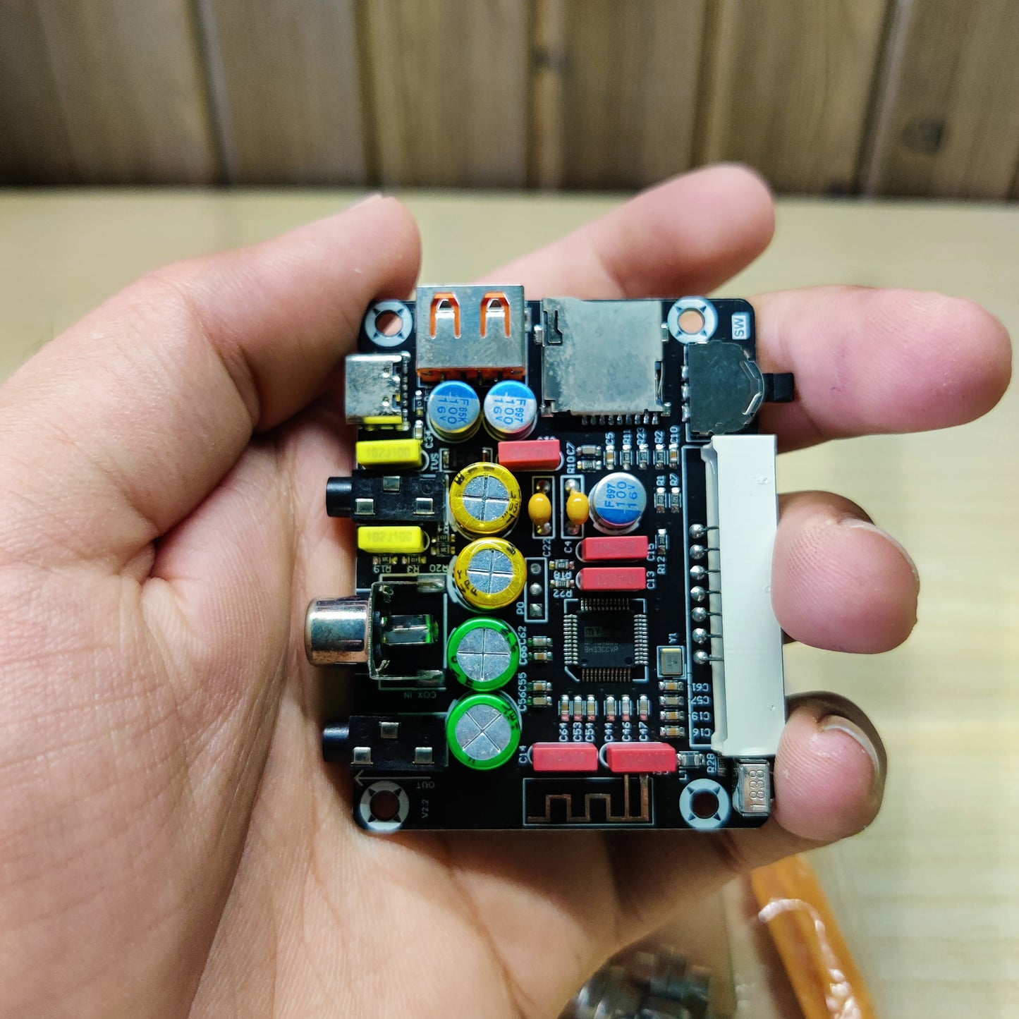 Wuzhi Audio ZK-DAM K1 Bluetooth audio decoder board.#2620