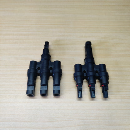 MC4 Branch Connectors designed for solar photovoltaic systems.#2529