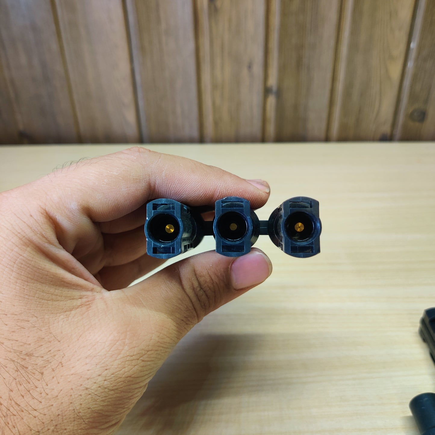 MC4 Branch Connectors designed for solar photovoltaic systems.#2529