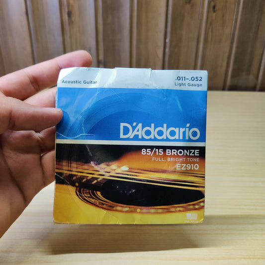 EZ910 85/15 Bronze Acoustic Guitar String set #2653