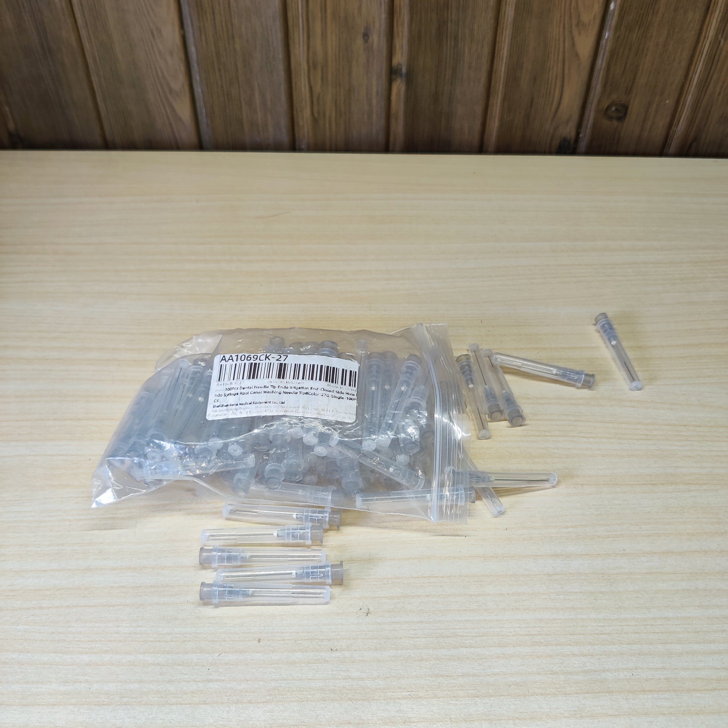 100 pcs Dental root Canal Washing Needle Tips #2733