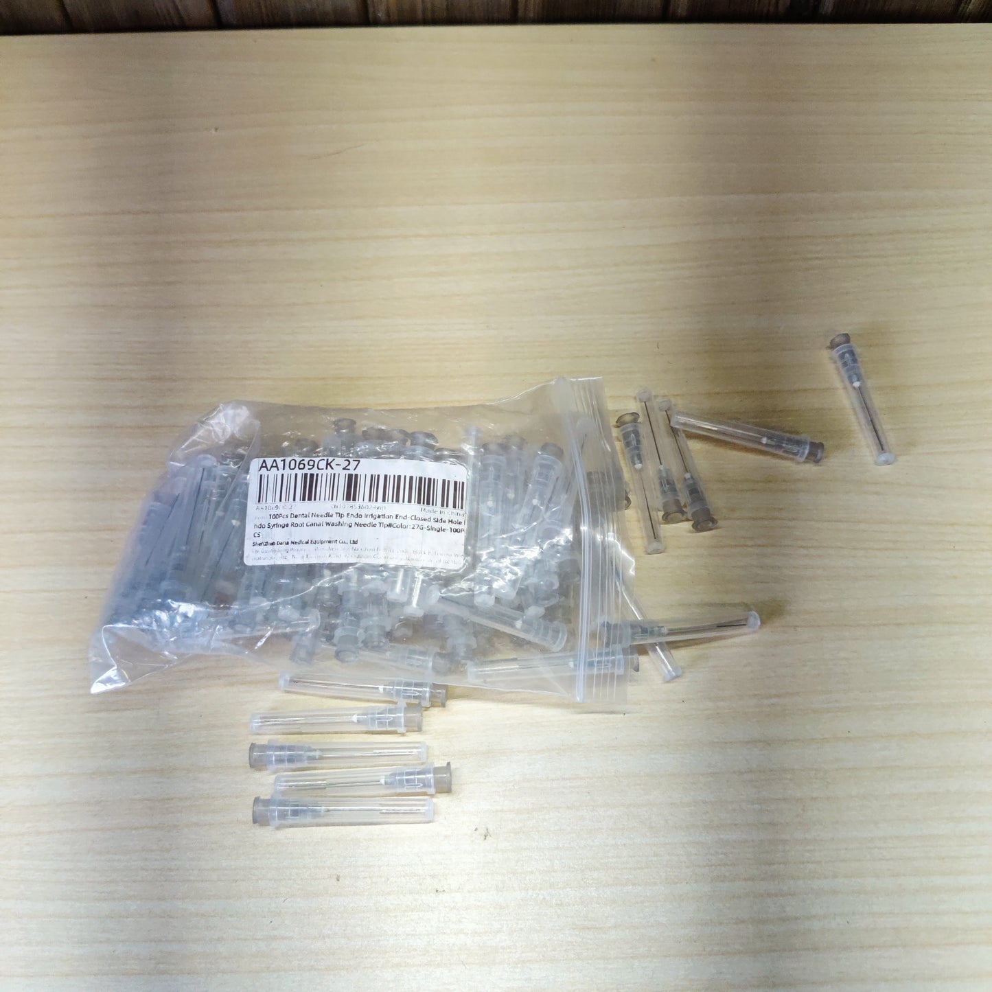 100 pcs Dental root Canal Washing Needle Tips #2733