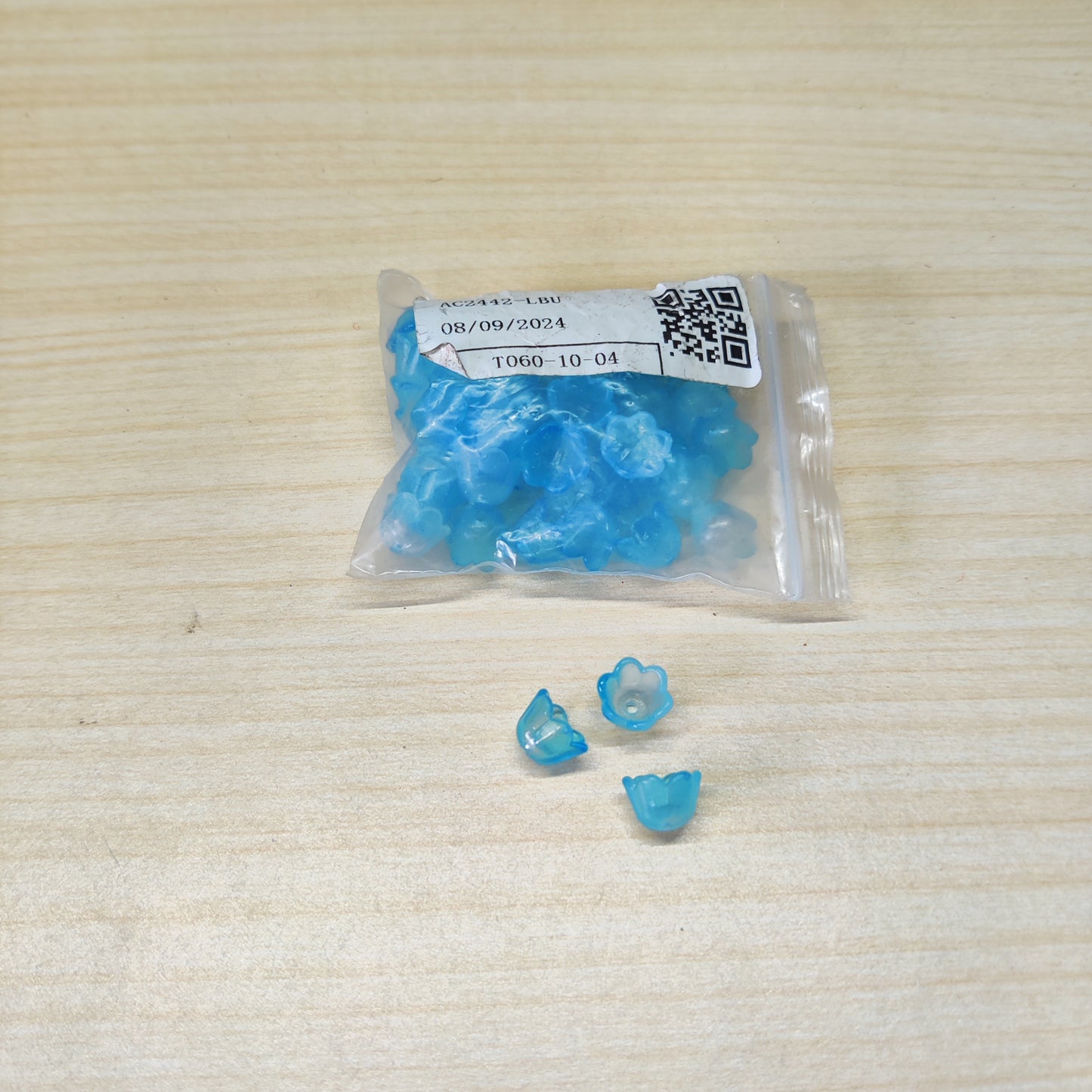 FLOWER Shaped Ombre BEAD  SET #2593