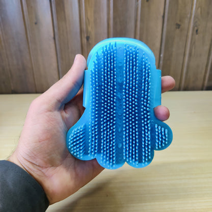 rubber grooming massage brush used for shaping, finishing Brush #2681