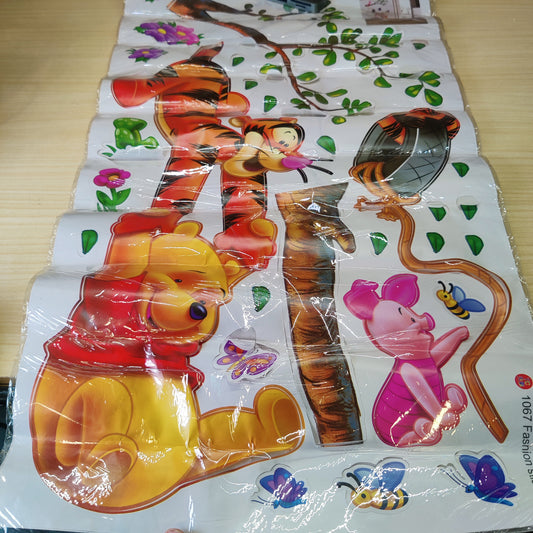 Winnie The Pooh Sticker Sheet #2706