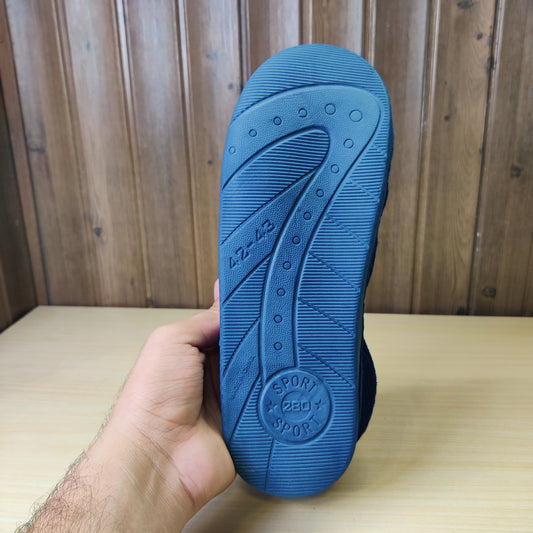 Blue slippers Size 42-43 #2952