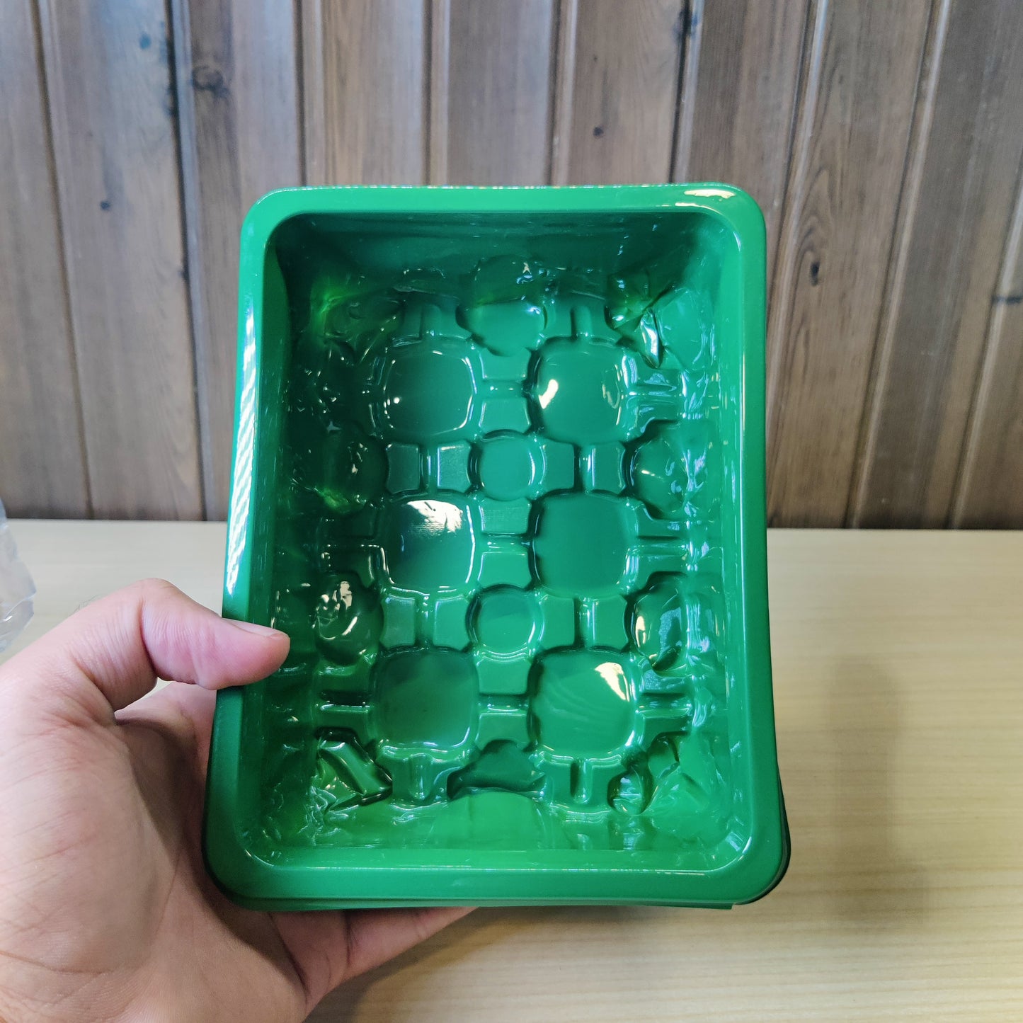 Seed Starting Tray, Greenhouse Kit with Adjustable Humidity Dome and Base, Seedling Starter Plant Germination Trays 12 Cells per Tray, Green#4803