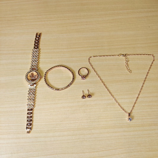Watch With Jewellery #4824