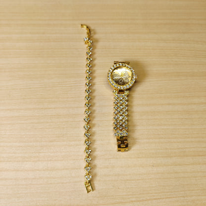Beautiful watch With Bracelet #4870