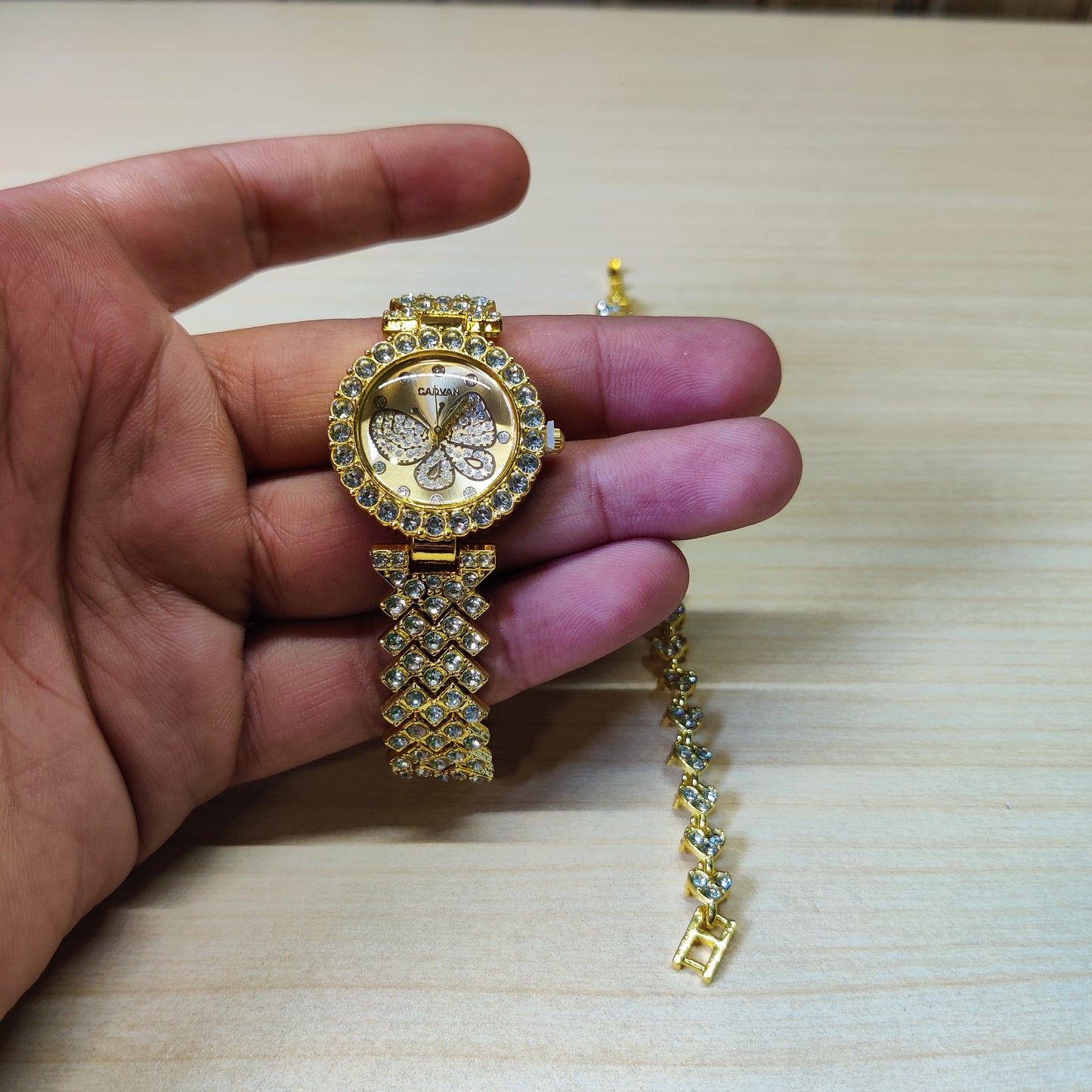 Beautiful watch With Bracelet #4870
