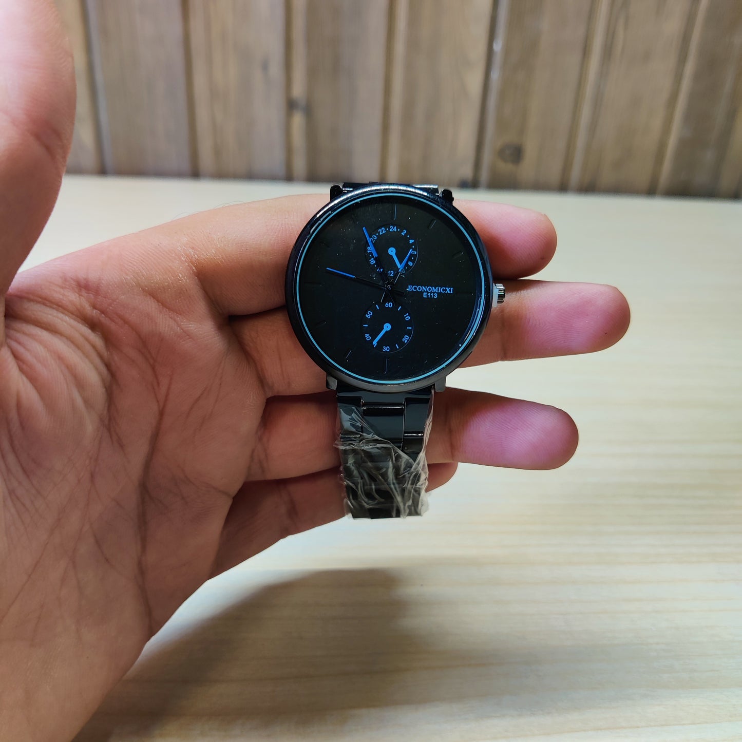 Black Dial Watch #4959